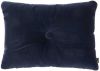 HAY Dot Cushion 1 Knoop Velours Kussen Marineblauw online kopen