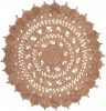 Kidsdepot Pixie Vloerkleed Jute Ø120cm Naturel online kopen