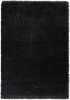 VidaXL Vloerkleed shaggy hoogpolig 50 mm 140x200 cm zwart online kopen