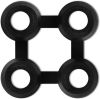 VidaXL Mat verbindingsstukken 20 stuks rubber zwart online kopen