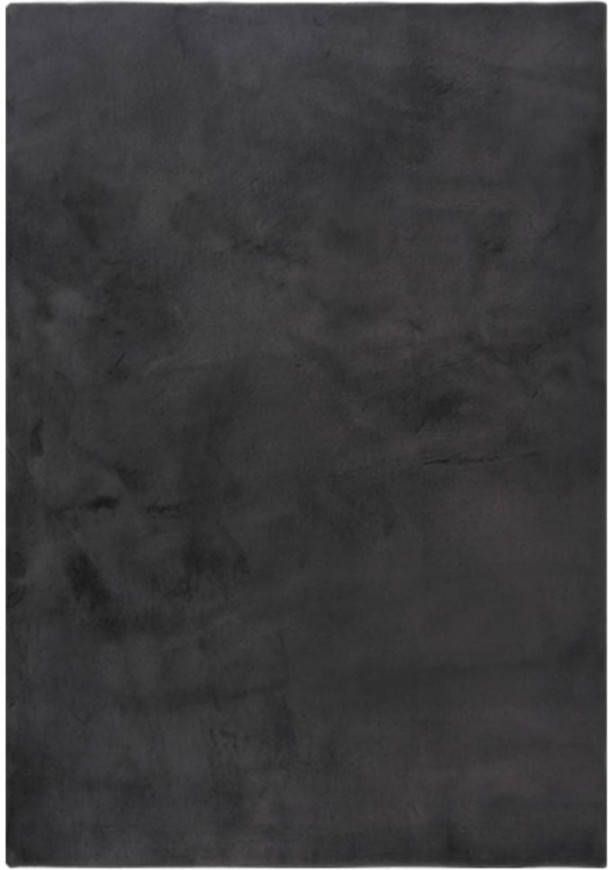 VidaXL Vloerkleed 180x270 cm kunstkonijnenbont antractietkleurig online kopen
