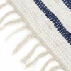 VidaXL Vloerkleed chindi handgeweven 120x170 cm katoen blauw en wit online kopen