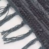 VidaXL Vloerkleed Chindi handgeweven 190x280 cm leer grijs online kopen