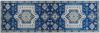 Beliani Loper PARVAKADLI Blauw polyester 80x240 cm Leen Bakker online kopen