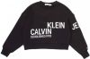 Calvin Klein Cropped sweater met logoprint online kopen