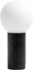Hay Turn on LED tafellamp met dimmer, voet zwart online kopen