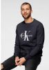 Calvin Klein Blauwe Sweater Iconic Monogram Crewneck online kopen