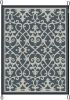 Bo-Leisure Bo Leisure Chill mat binnen/buiten vloerkleed Carpet XL zwart/wit 350x270 cm Leen Bakker online kopen