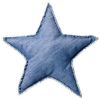 Bloomingville Star Blue Sierkussen 50 cm online kopen