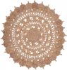 Kidsdepot Pixie Vloerkleed Jute Ø120cm Naturel online kopen